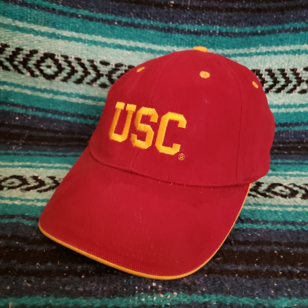 USC Trojans ted and gold dad hat